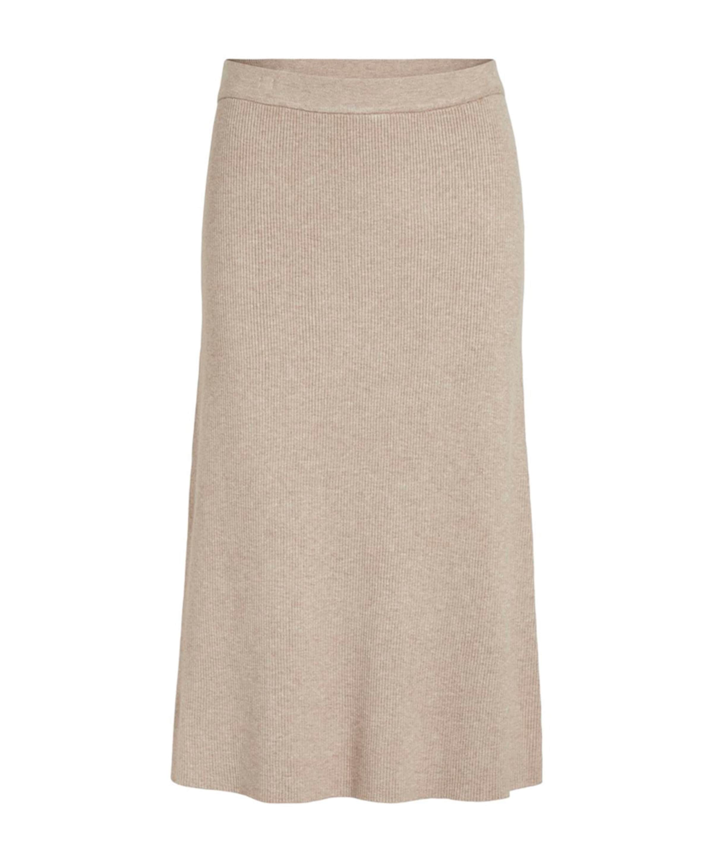 Dames rok beige