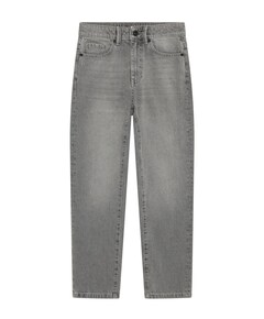 Baggy Straight Fit jongens jeans grijs