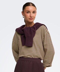 Dames longsleeve geel