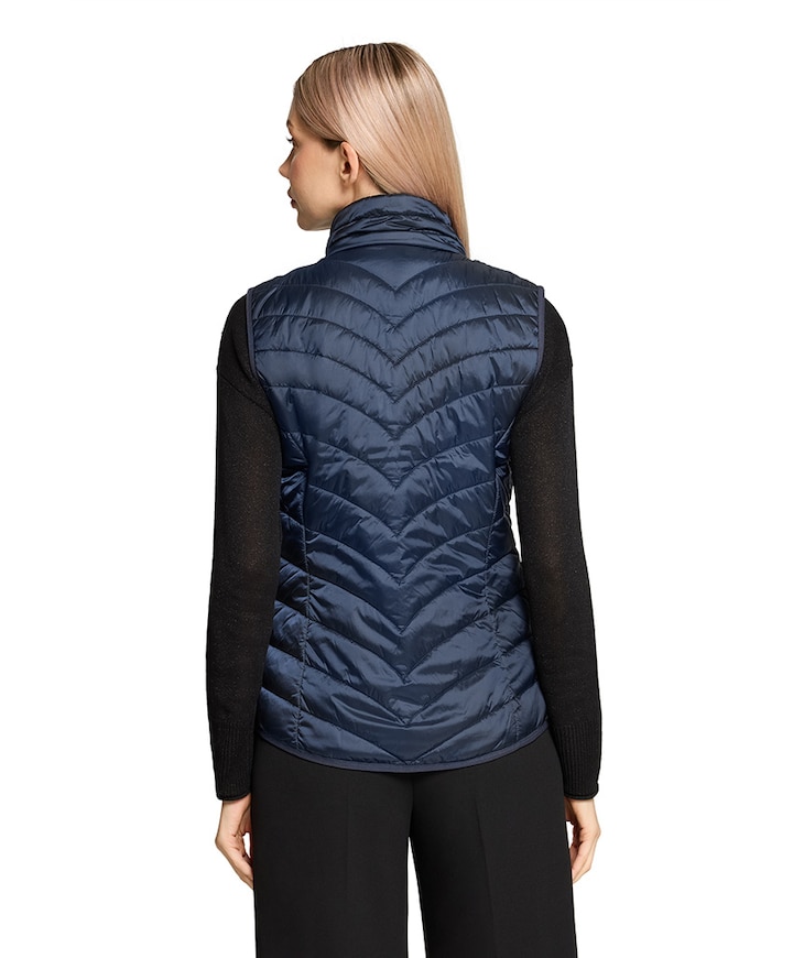 Dames bodywarmer blauw