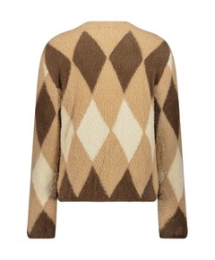 Dames vest beige