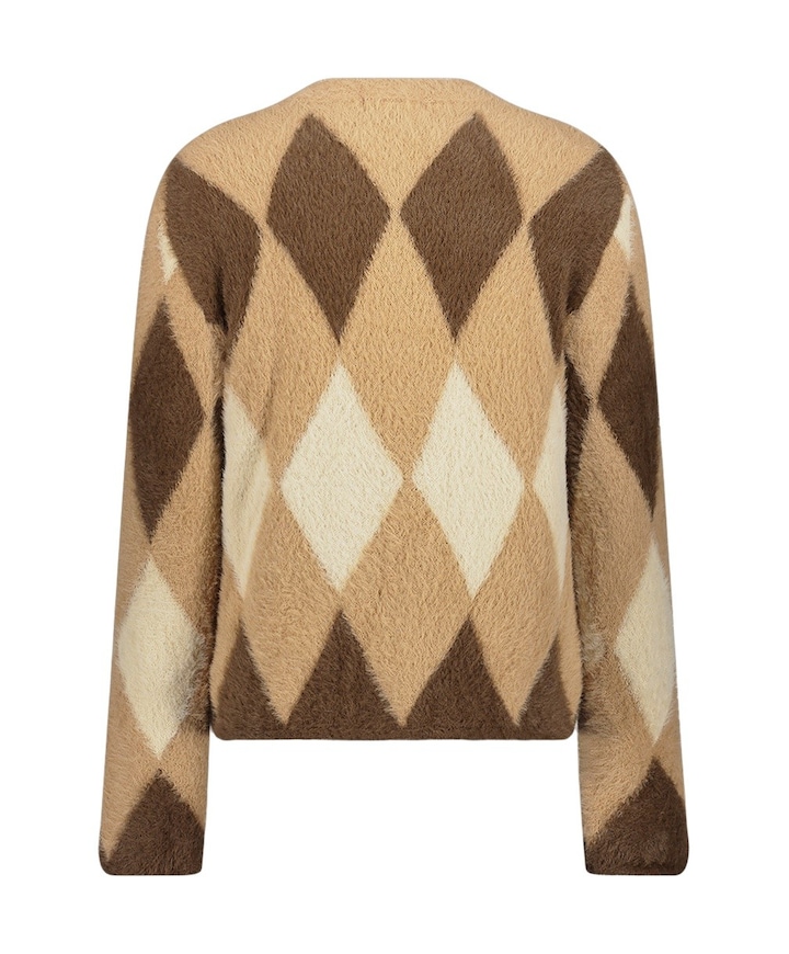 Dames vest beige