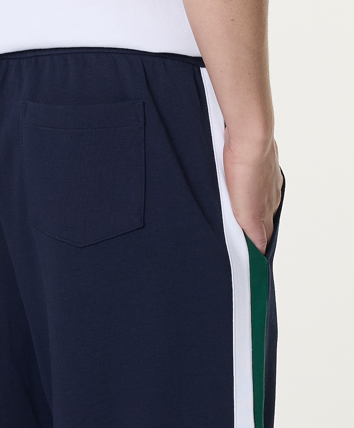 Sweatpant heren broek blauw