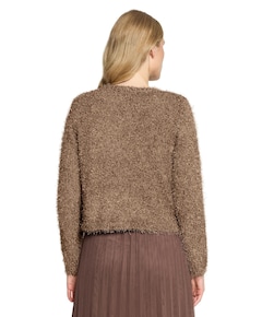 Dames vest bruin