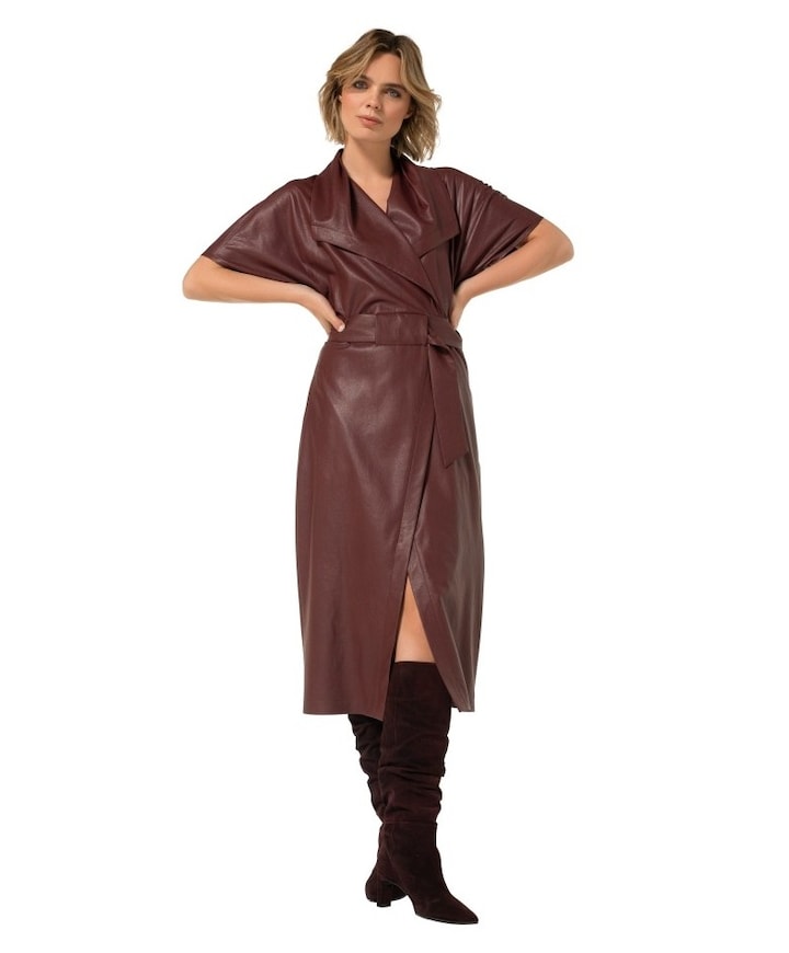 Dames jurk bordeaux