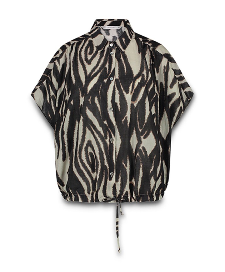 Blouse zwart