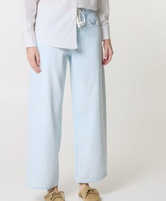 Baggy dames jeans blauw