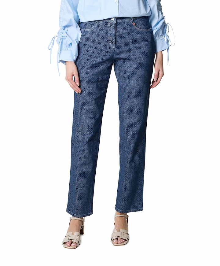 My Beauty dames jeans blauw