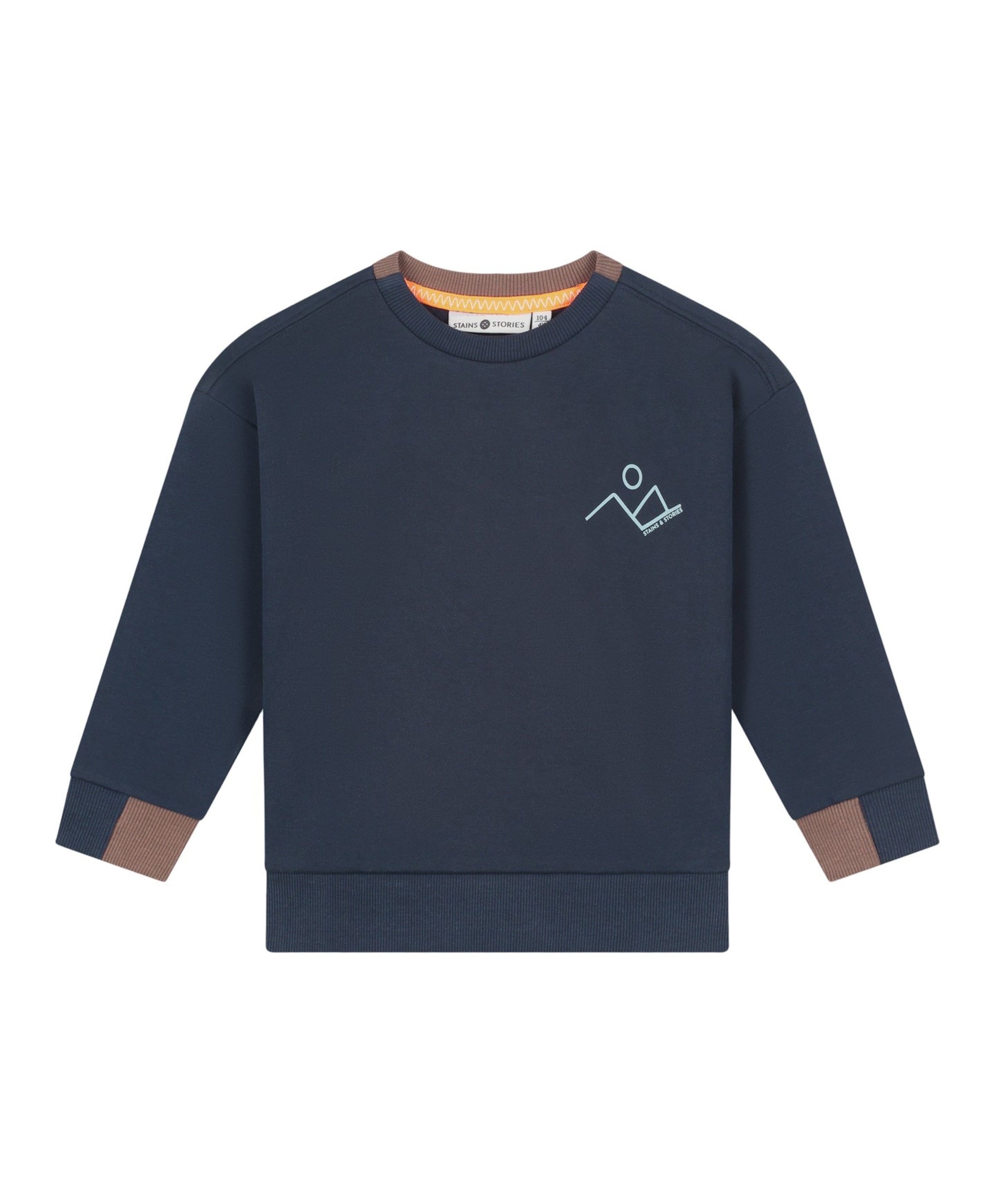 Jongens sweater blauw