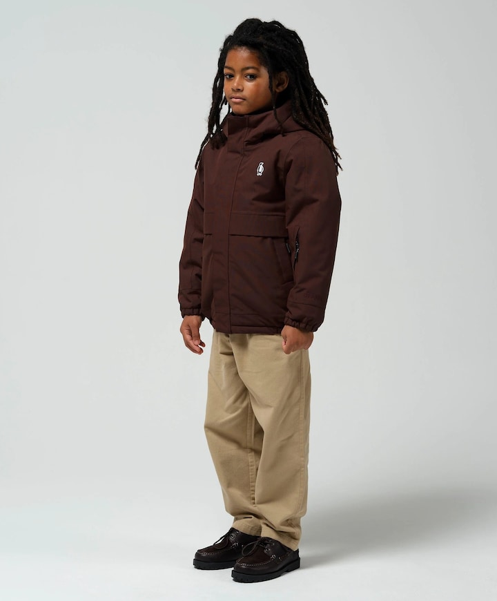 Uniseks jas bruin