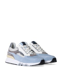 heren veterschoenen blauw