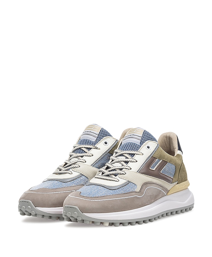 heren sneakers blauw