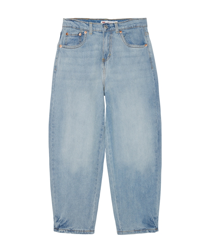 LVG Baggy barrel meisjes jeans blauw