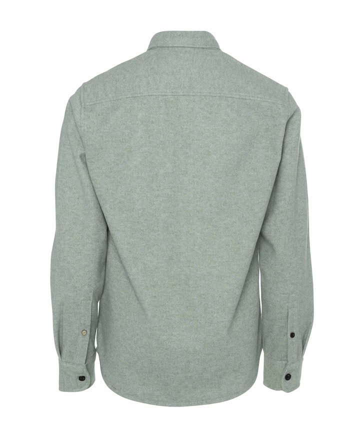 Heren overshirt groen