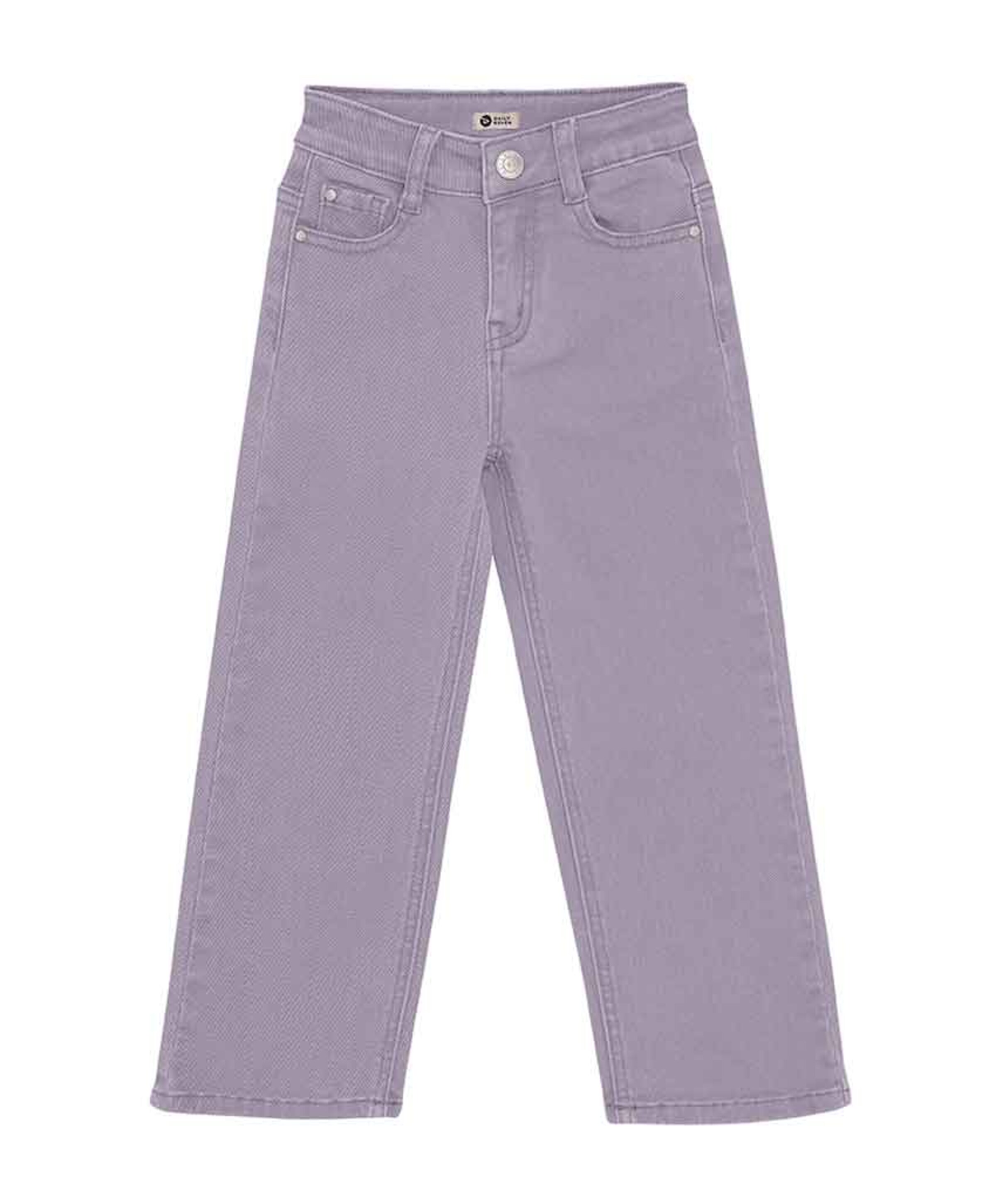 Wide Washed jeans paars