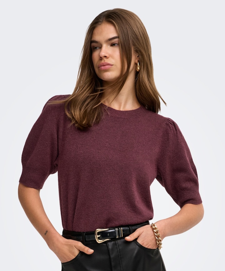 Dames trui bordeaux