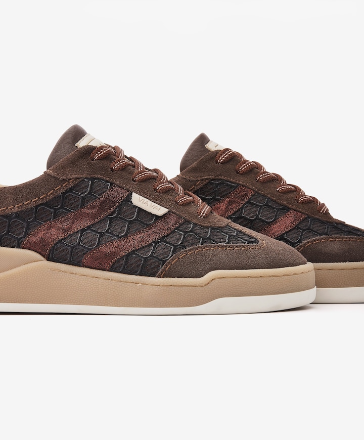 Sam Naomi dames sneakers bruin