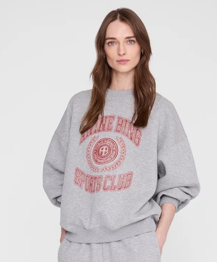 Dames sweater grijs