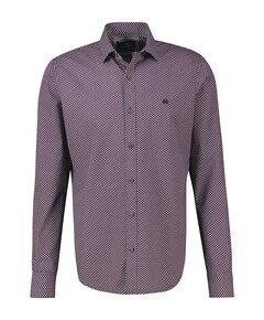 Overhemd lange mouw blauw