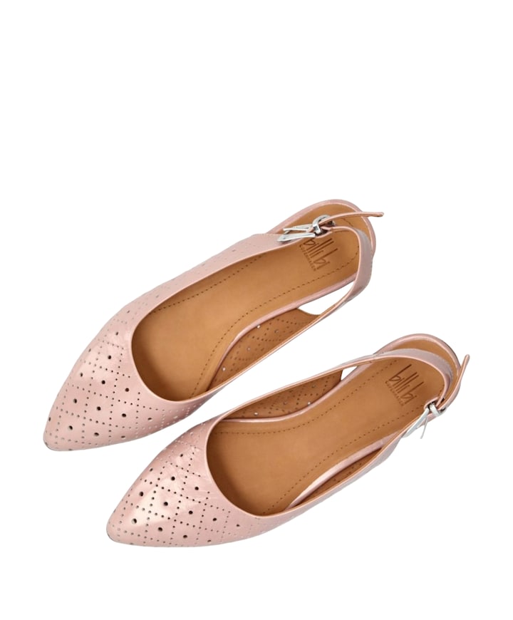dames slingbacks roze
