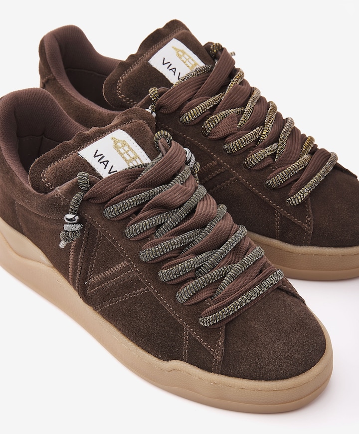 Sam Kyli dames sneakers bruin