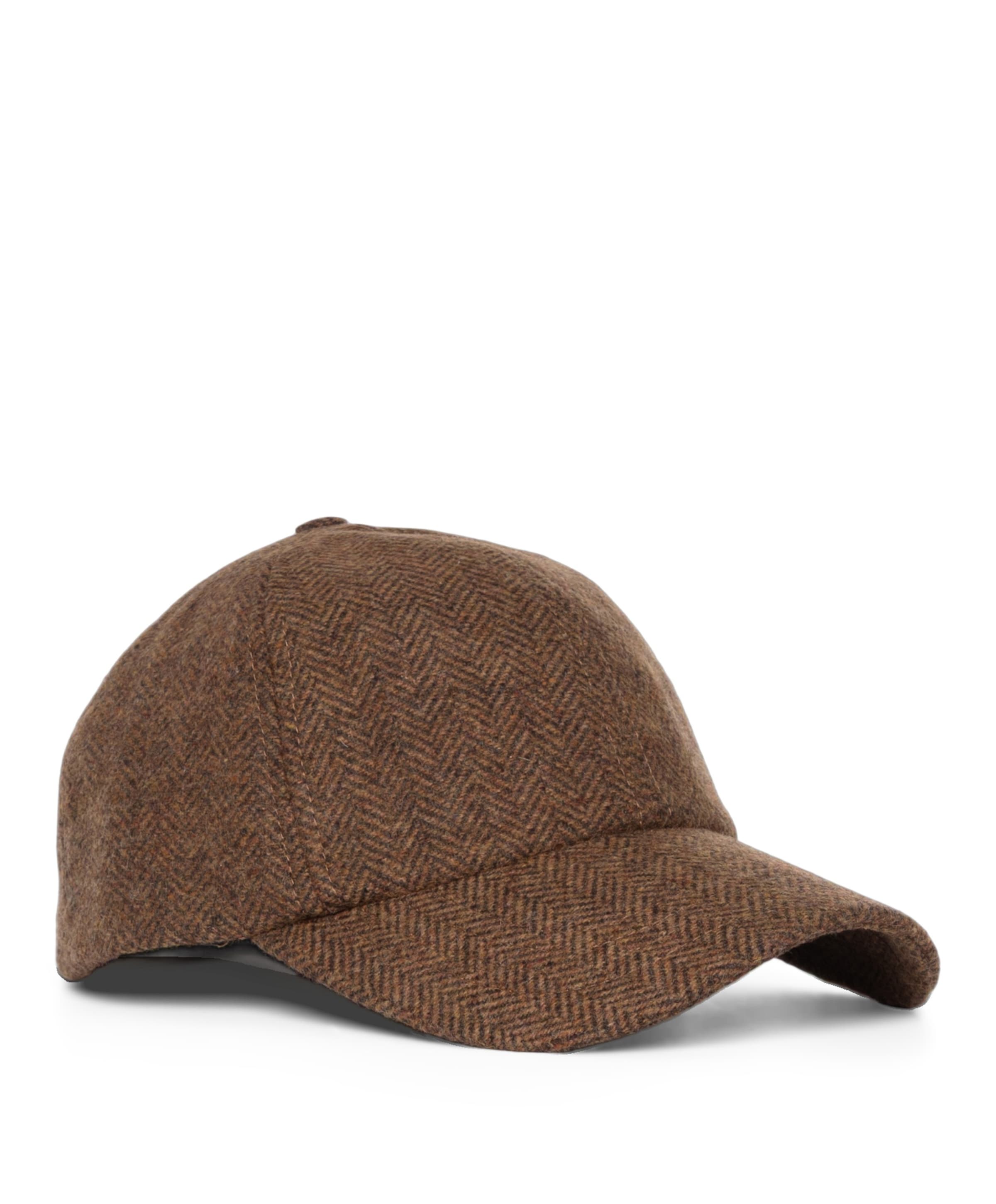 Heren cap bruin