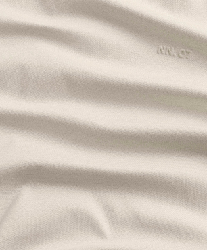 Heren polo ecru