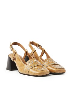 Laine Julia dames slingbacks bruin