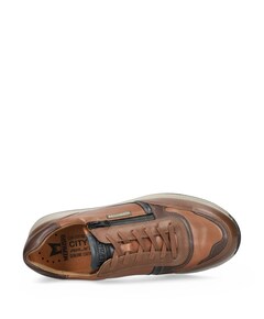 Gilford  heren sneakers bruin