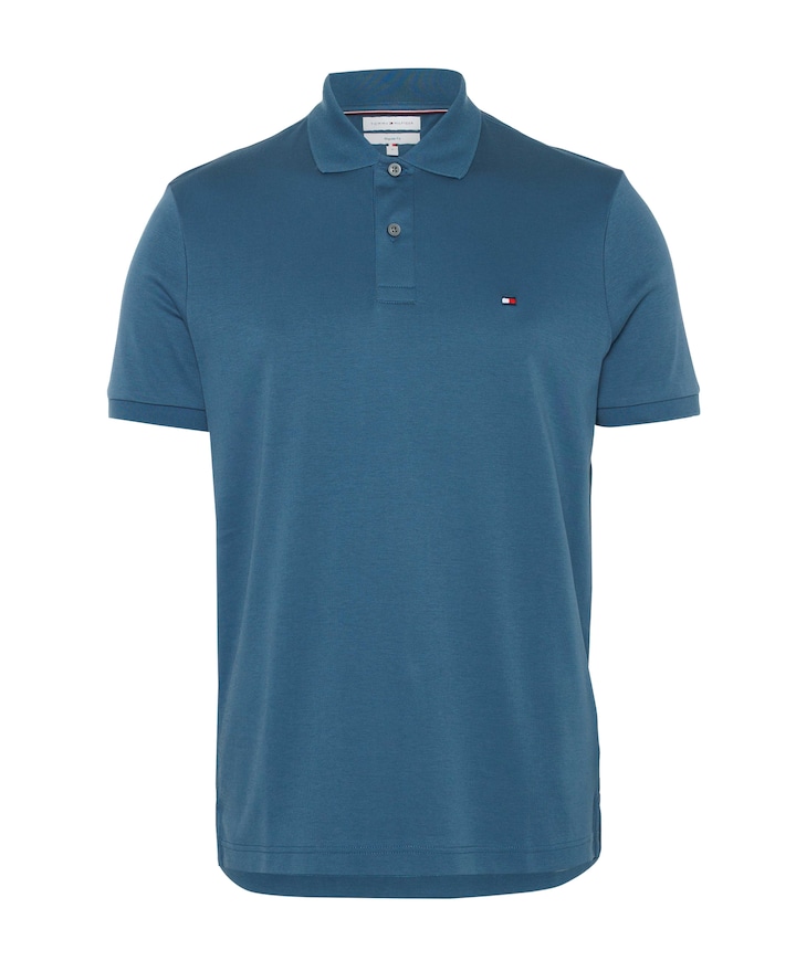 Heren polo blauw