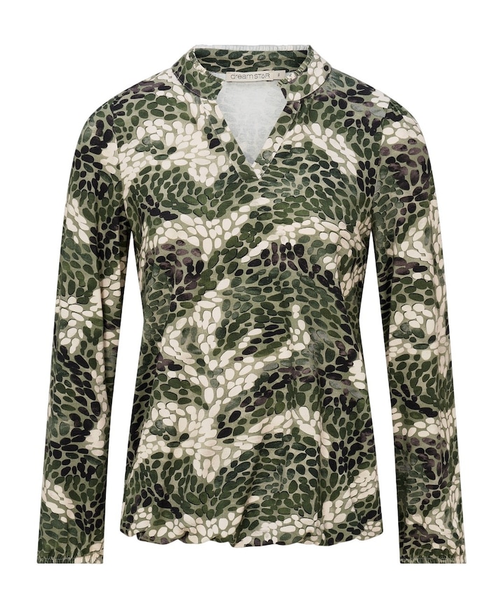Dames longsleeve groen