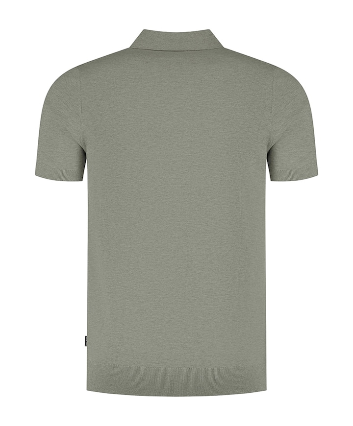 Heren polo groen