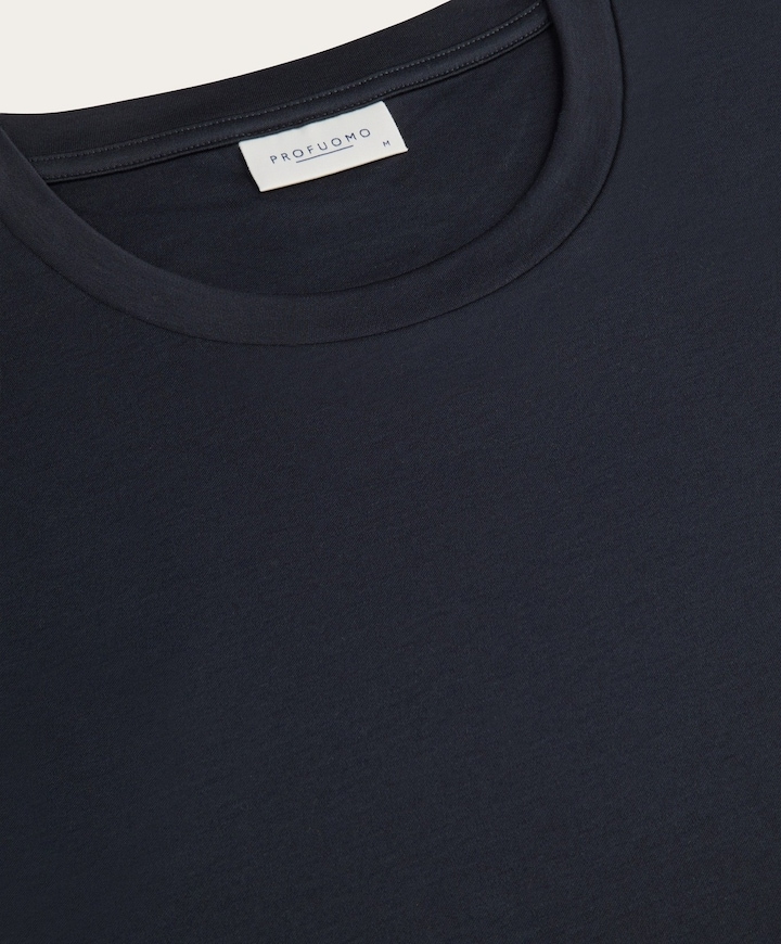 Heren T-shirt blauw