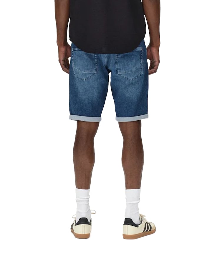 Jason K3787 Sanza shorts heren korte broek blauw