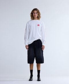 Heren longsleeve wit