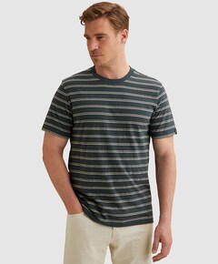 Heren T-shirt blauw