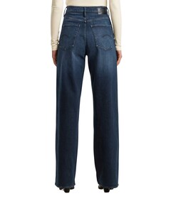 Deck 2.0 High Loose Wmn dames jeans blauw