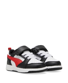 Puma Rebound V6 Lo AC+ Inf sneakers zwart