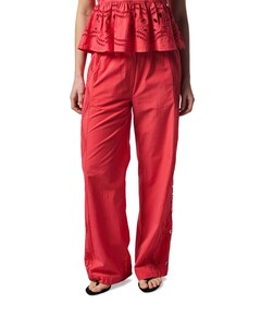 ESILA LACE CO 521 dames broek rood