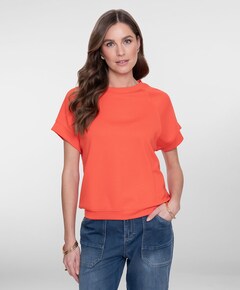 Dames sweater oranje