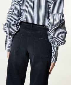 Elia dames jeans zwart