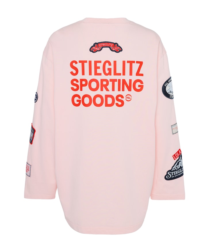 Dames longsleeve roze