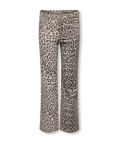 KOGANLIE-MADISON HW WIDE ANIMAL VD meisjes jeans beige