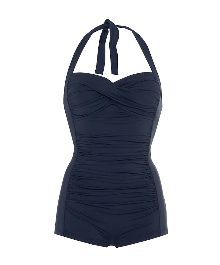 Dames badpak blauw