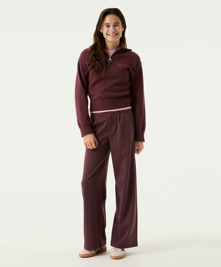 Meisjes trui bordeaux