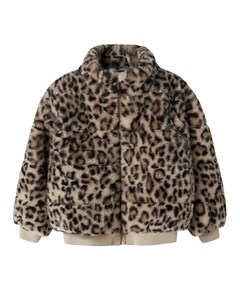 Meisjes jas bruin