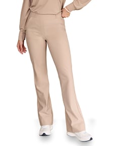 Flair bonded broek beige