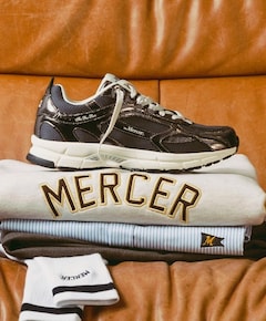 The Re-Run Cracked dames sneakers grijs