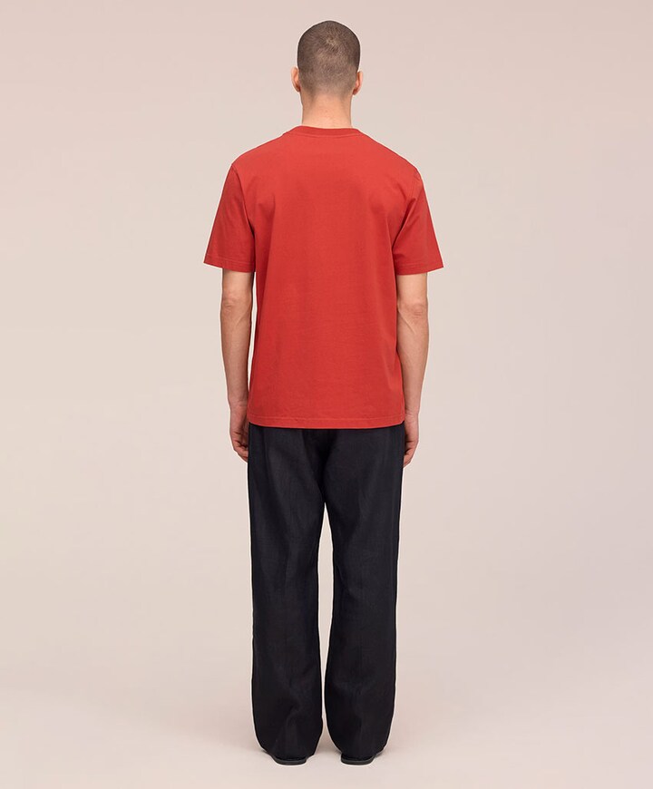 Heren T-shirt rood