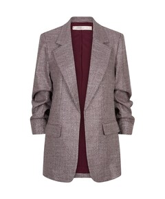Dames blazer bordeaux
